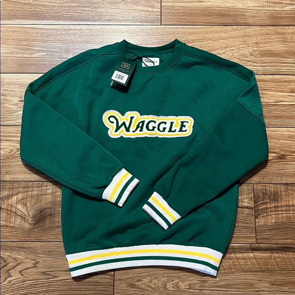 Waggle Green Sweatshirt